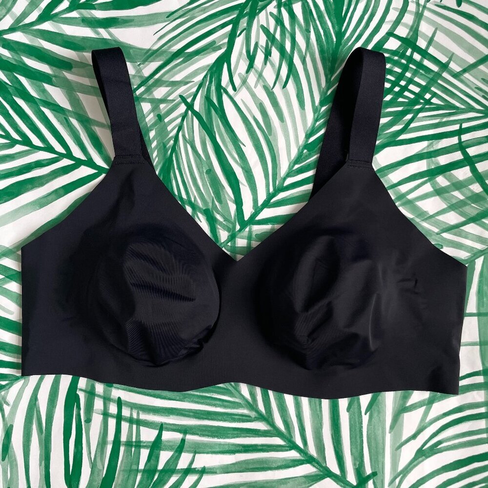 Knix Black Evolution Everyday Seamless Wireless Bra Size 5